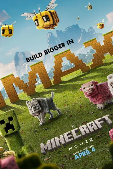 Poster to the movie "A Minecraft Movie" #530734