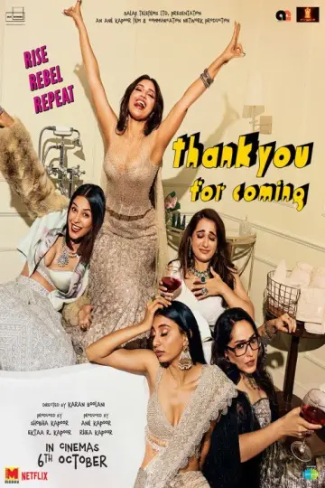 Poster to the movie "Thank You For Coming" #1199063