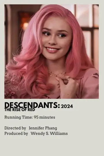 Poster to the movie "Descendants: The Rise of Red" #1207256
