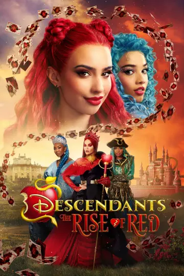 Poster to the movie "Descendants: The Rise of Red" #615924
