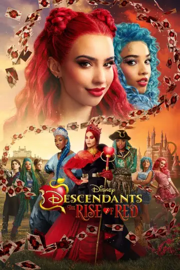 Poster to the movie "Descendants: The Rise of Red" #615926