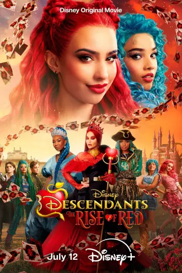 Poster to the movie "Descendants: The Rise of Red" #615929