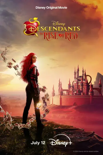 Poster to the movie "Descendants: The Rise of Red" #615933