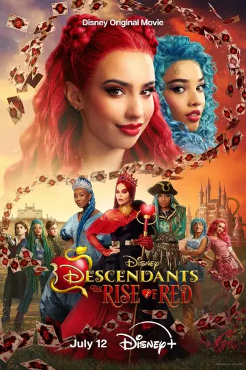 Poster to the movie "Descendants: The Rise of Red" #615935