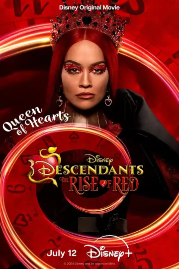 Poster to the movie "Descendants: The Rise of Red" #615939