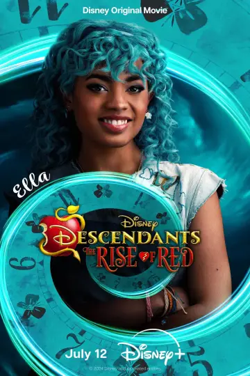 Poster to the movie "Descendants: The Rise of Red" #615942
