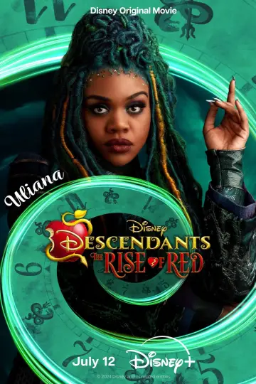 Poster to the movie "Descendants: The Rise of Red" #615952