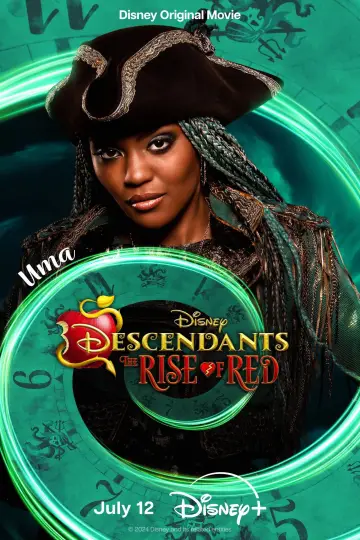Poster to the movie "Descendants: The Rise of Red" #615955