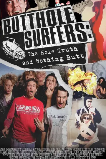 Poster to the movie "Butthole Surfers: The Hole Truth and Nothing Butt" #885618