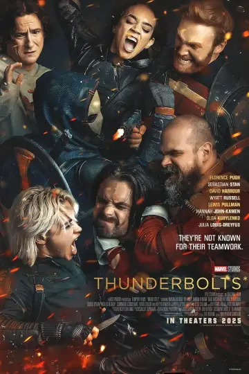 Poster to the movie "Thunderbolts*" #1196878