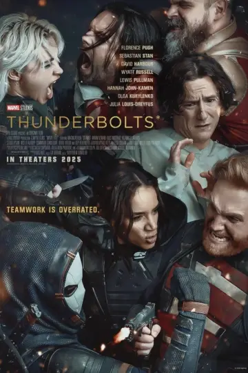 Poster to the movie "Thunderbolts*" #1196879