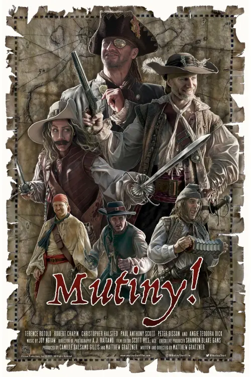Movie poster "Mutiny!"
