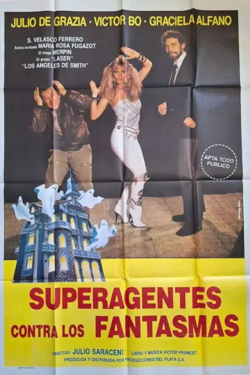 Movie poster "Superagentes contra los fantasmas"