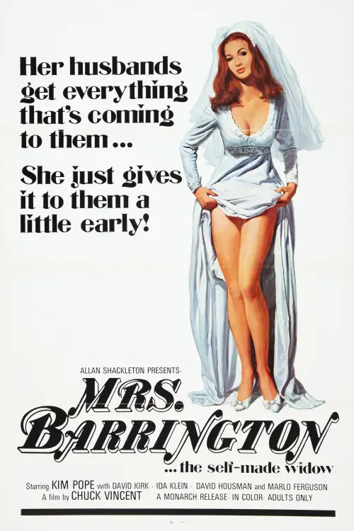 Movie poster "Mrs. Barrington"