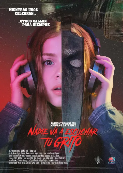 Movie poster "Nadie va a escuchar tu grito"