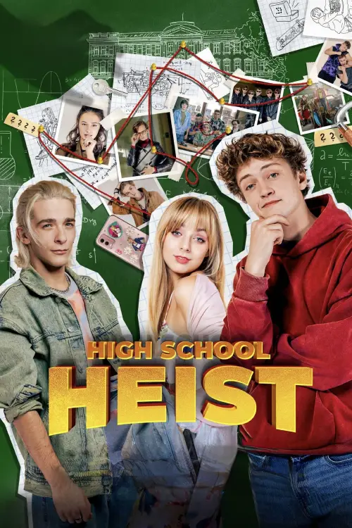 Movie poster "High School Heist"