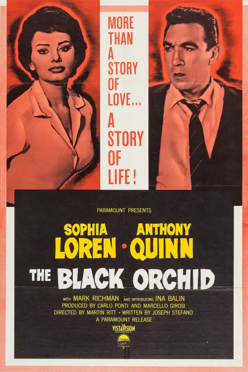 Movie poster "The Black Orchid"