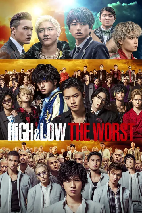 Movie poster "High & Low The Worst"