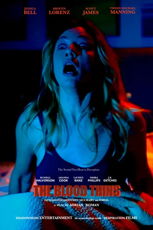 Movie poster "The Blood Thins"