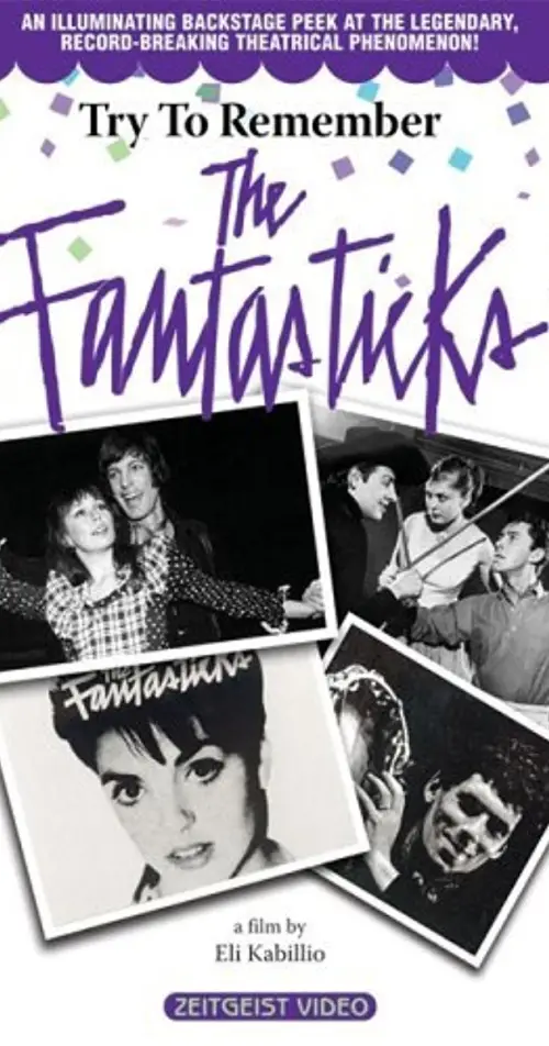 Movie poster "Try to Remember: The Fantasticks"