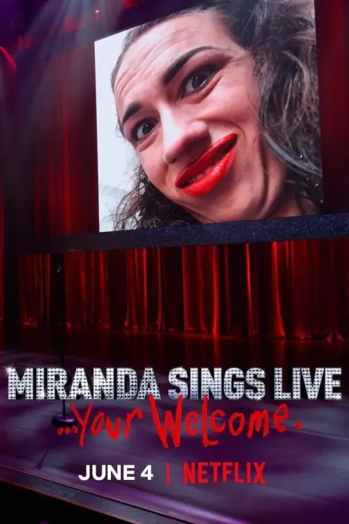 Movie poster "Miranda Sings Live... Your Welcome"