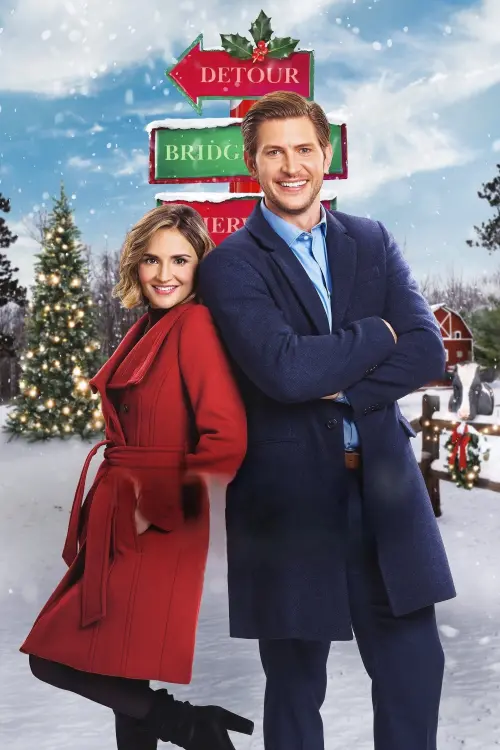 Movie poster "Cross Country Christmas"