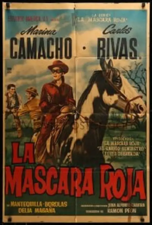 Movie poster "La máscara roja"