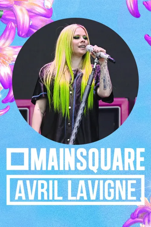 Movie poster "Avril Lavigne en concert au Main Square Festival 2024"