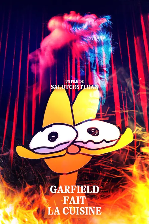 Movie poster "Garfield Fait La Cuisine"