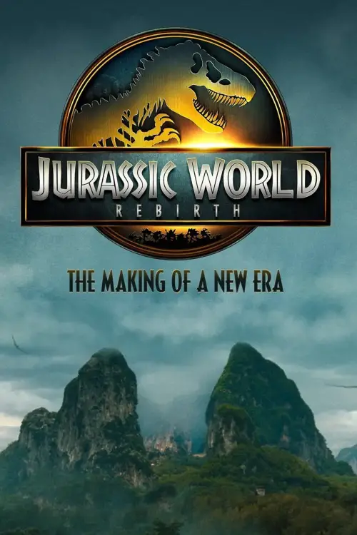 Movie poster "Jurassic World Rebirth: The Making of a New Era"