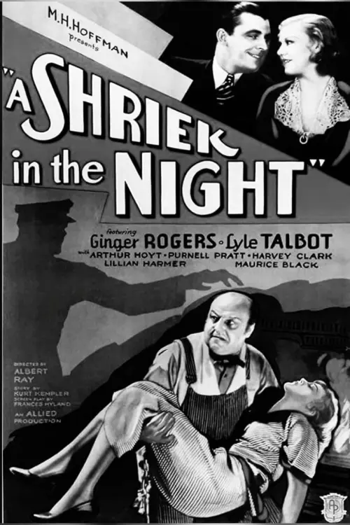 Movie poster "A Shriek in the Night"