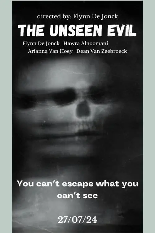 Movie poster "The unseen evil"