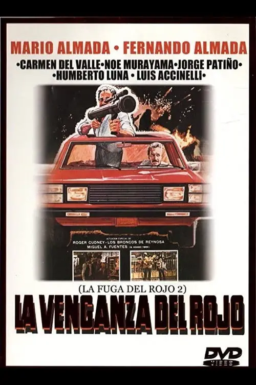 Movie poster "La venganza del rojo"