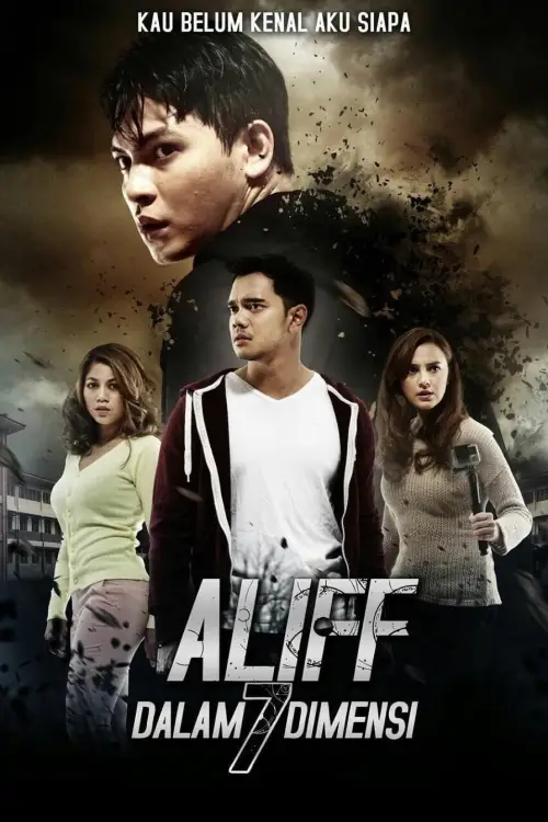 Movie poster "Aliff Dalam 7 Dimensi"