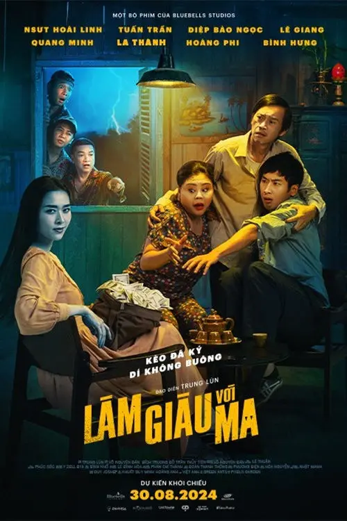 Movie poster "Làm Giàu Với Ma"