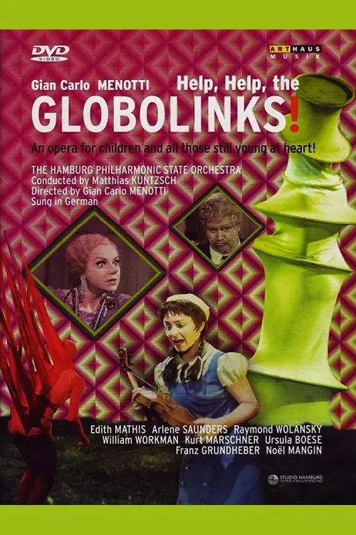 Movie poster "Help, Help, the Globolinks!"