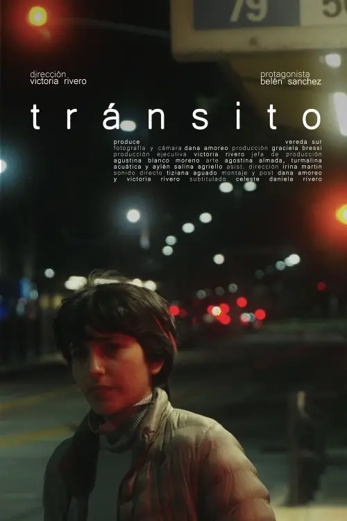 Movie poster "Tránsito"