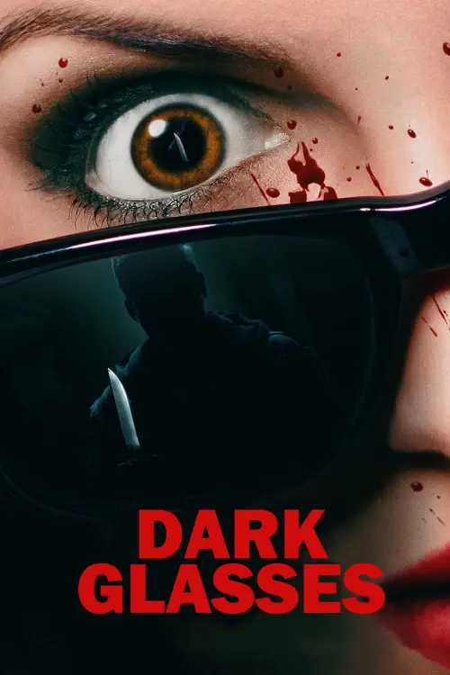 Movie poster "Dark Glasses"
