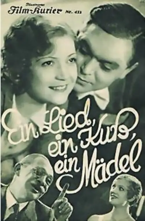 Movie poster "A Song, A Kiss, A Girl"