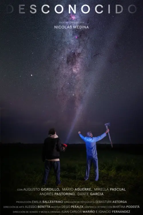Movie poster "Desconocido"
