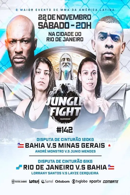 Movie poster "Jungle Fight 142"