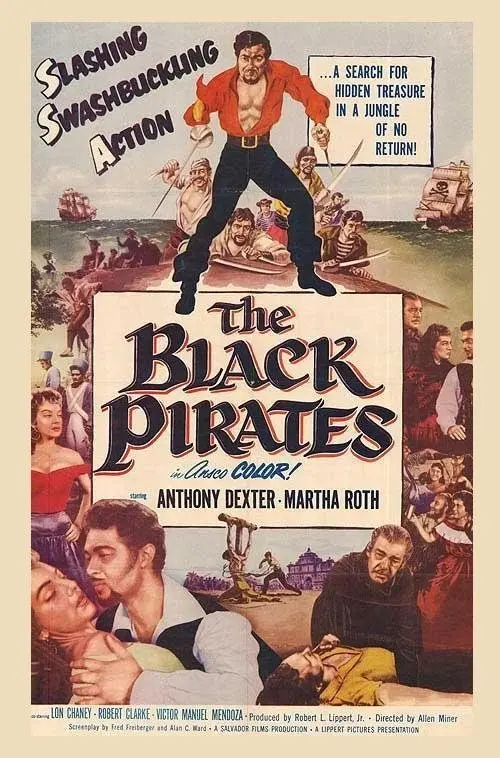 Movie poster "The Black Pirates"