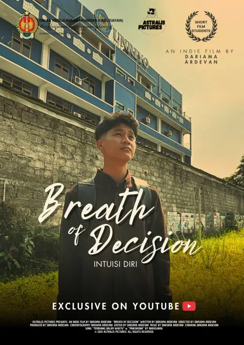 Movie poster "Breath of Decision"