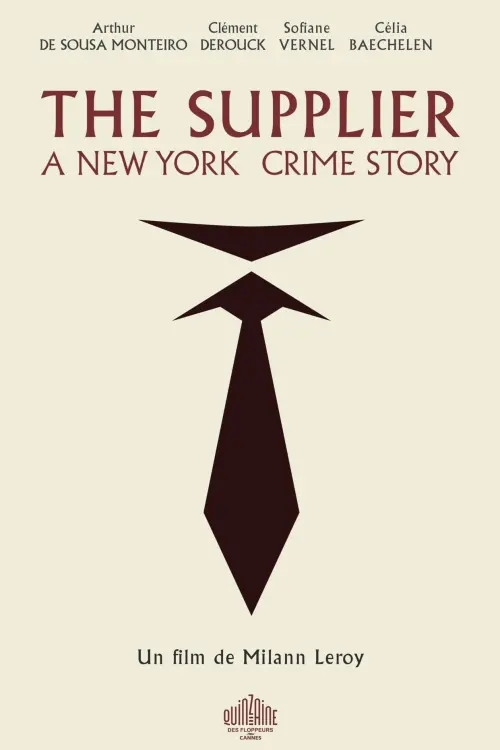 Movie poster "The Supplier : A New York crime story."