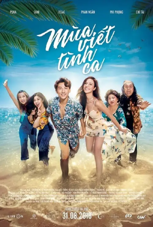 Movie poster "Mùa Viết Tình Ca"