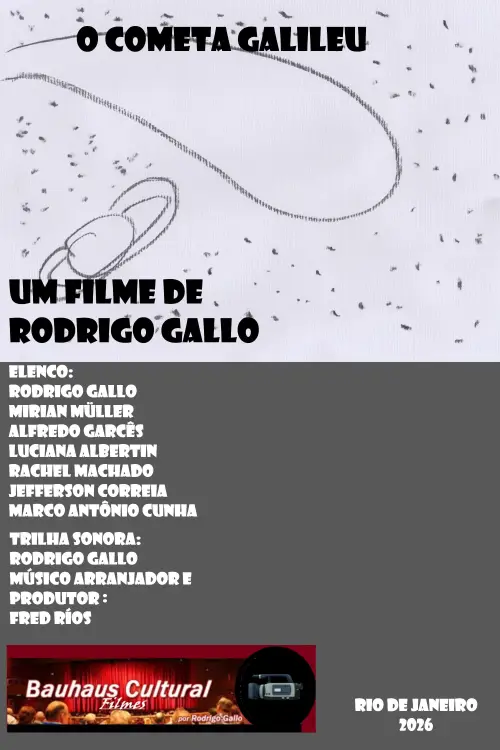 Movie poster "O Cometa Galileu"