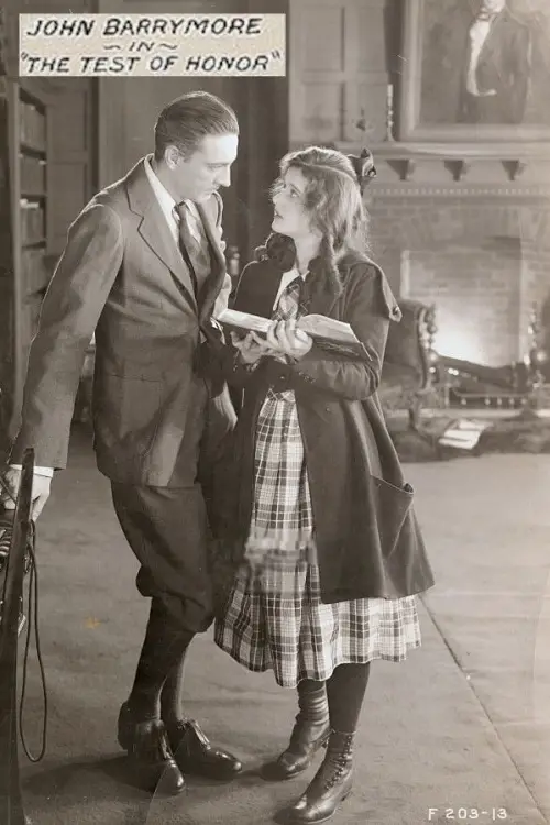 Movie poster "The Test of Honor"