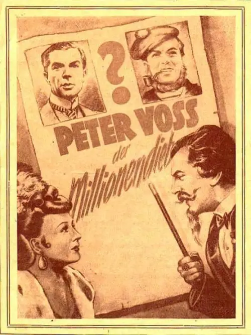 Movie poster "Peter Voss, der Millionendieb"