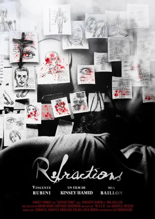 Movie poster "Réfractions"