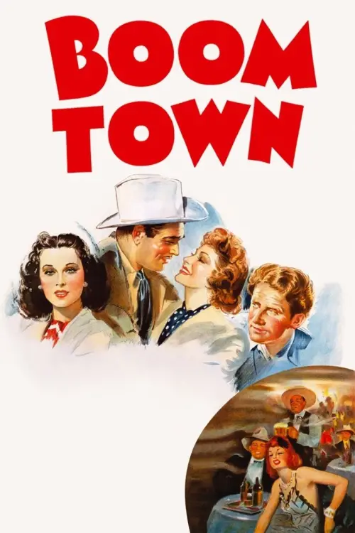 Movie poster "Boom Town"